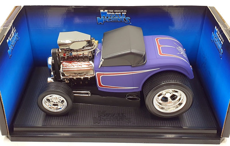 Muscle Machine 1/18 Scale Diecast 71166 - 1932 Ford Roadster - Purple