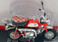 Aoshima 1/12 Scale 111253 - Honda Monkey Motorbike - Red