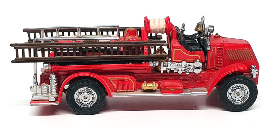 Matchbox 11cm Long Diecast YYM38259 - 1920 Mack AC Fire Engine - Red