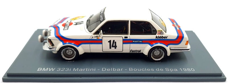 NEO 1/43 Scale 45228 - BMW 323i #14 Martini Boucles de Spa 1980