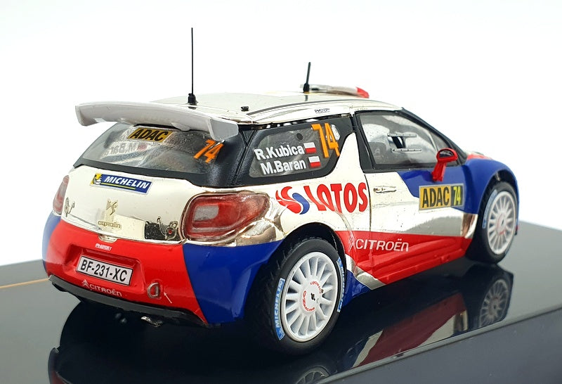 Ixo 1/43 Scale RAM539 - Citroen DS3 RRC #74 Rally Germany 2013