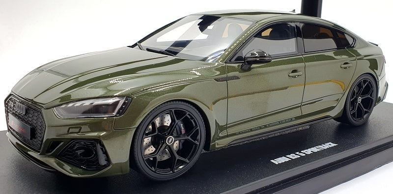 GT Spirit 1/18 Scale Resin GT469 - Audi RS 5 Sportback Competition 2023 - Green