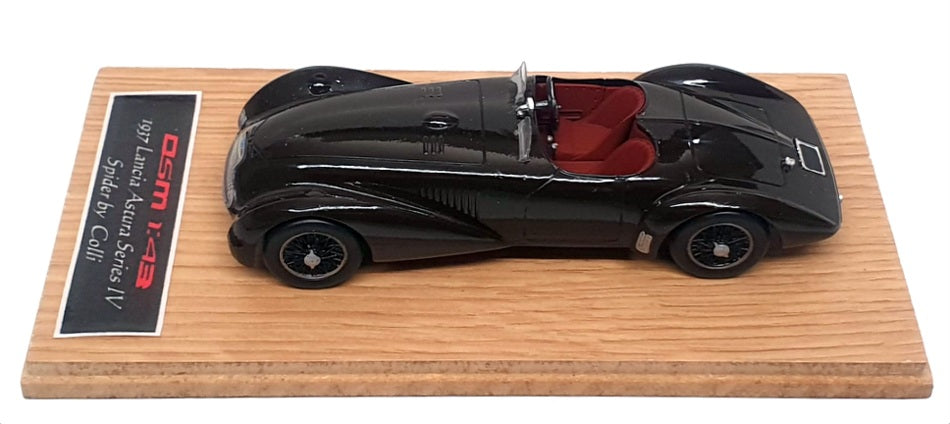 DSM Models 1/43 Scale DSM03 - 1937 Lancia Astura Series IV Spider - Dk Brown