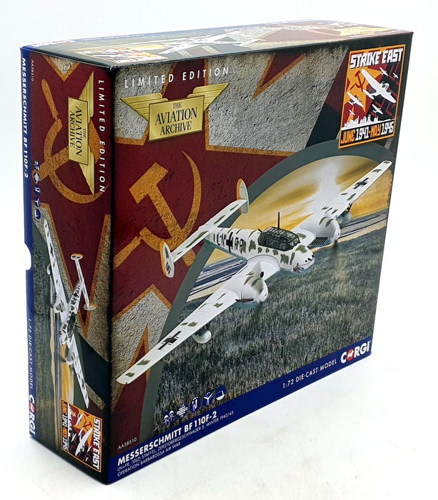 Corgi 1/72 Scale AA38510 - Messerschmitt BF 110F-2 1942/43 Operation Barbarossa