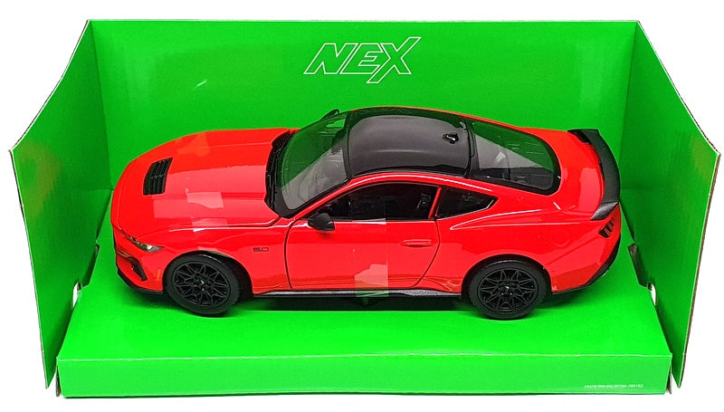 Welly NEX 1/25 Scale Diecast 24123W - 2024 Ford Mustang GT - Red