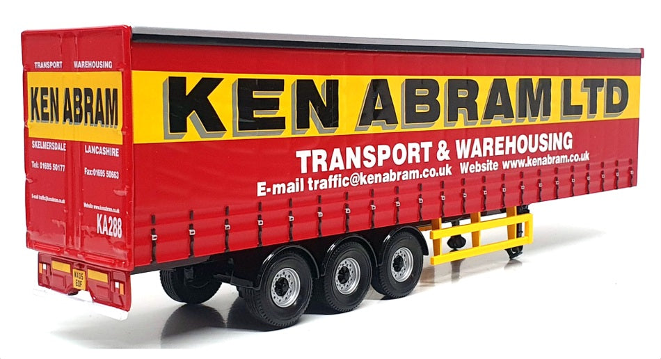 Corgi 1/50 Scale CC13907 - Curtainside TRAILER ONLY (Ken Abram Ltd.)