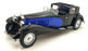 Bauer 1/18 Scale 3293-J4 - Bugatti Royale Coupe De Ville - Blue/Black