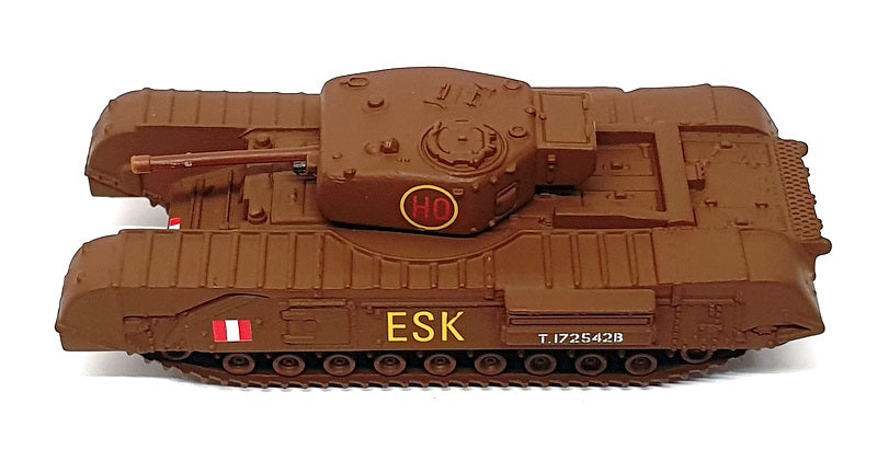 Corgi Appx 9cm Long Diecast CS90637 - Churchill MkIII Tank - Brown