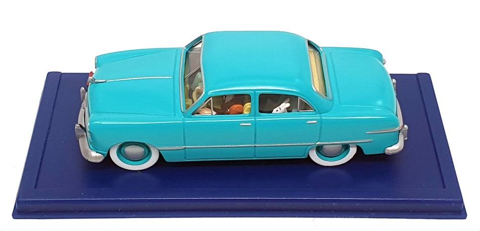 Atlas Editions 1/43 Scale 2 118 049 - Tintin 1949 Ford Custom - Turquoise