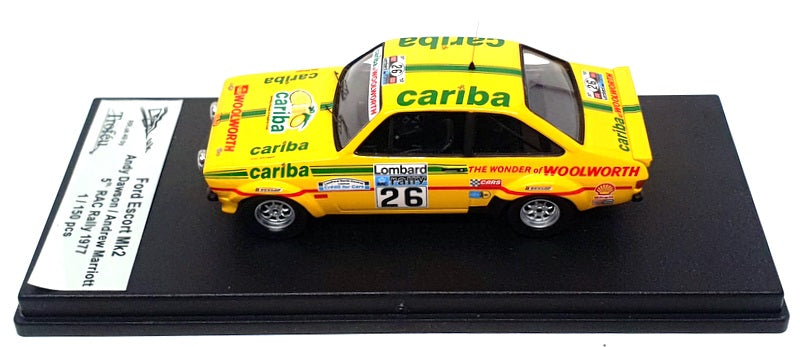 Trofeu 1/43 Scale RR.uk 49 - Ford Escort Mk2 5th #26 RAC Rally 1977