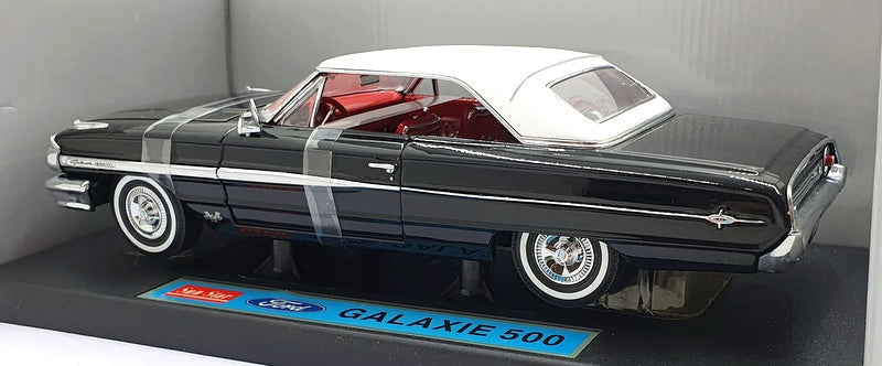 Sun Star 1/18 Scale Diecast 1442 - 1964 Ford Galaxie 500 - Black/White Roof