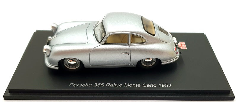 Spark 1/43 Scale S6130 - 1952 Porsche 356 Rally Monte-Carlo - Silver