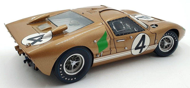 Exoto 1/18 Scale Diecast 18046 - Ford GT40 MKII 1966 Le Mans #4 Gold