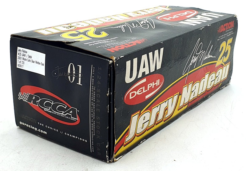 Action 1/24 Scale 400617 - Chevrolet Monte Carlo 2001 UAW / Delphi NASCAR #25