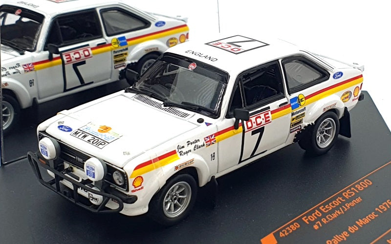 Vitesse 1/43 Scale 42380 #7 - Ford Escort RS1800 #7 Rallye du Maroc 1976