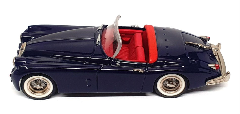 Milestone Miniatures 1/43 Scale CBT32 - Jaguar XK150S Roadster - Dk Blue