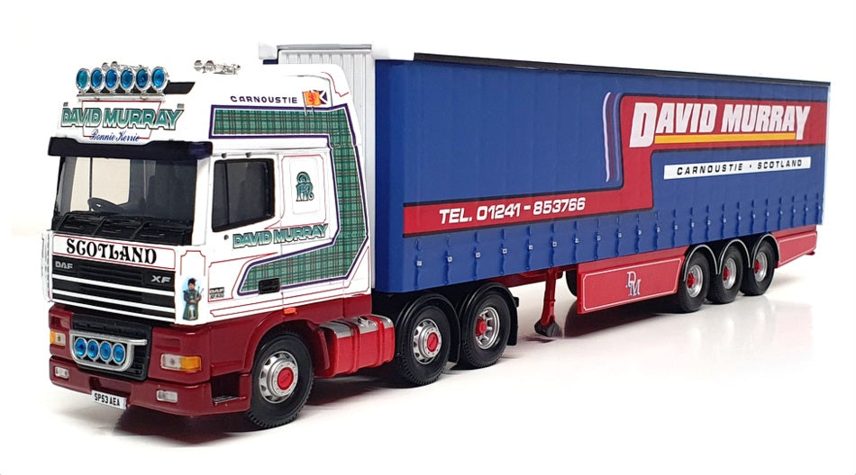 Corgi 1/50 Scale CC13229 - DAF XF Curtainside Truck - David Murray Transport Ltd