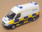 Burago 1/50 Scale 18-32006 Mercedes Benz Sprinter Police Van - White/Yellow/Blue