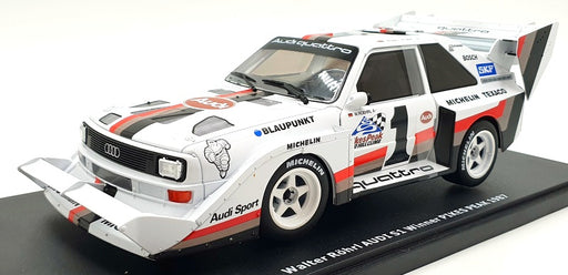 CMR 1/18 Scale Diecast CMR205 - W.Rohrl Audi S1 Winner Pikes Peak 1987 #1