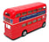 Corgi 12cm Long Diecast  C469/1 - Routemaster London Bus - Red