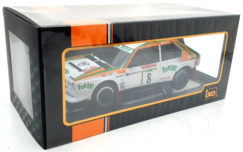 IXO Models 1/18 Scale 18RMC133 Lancia Delta S4 #8 San Remo 1986 D.Cerrato