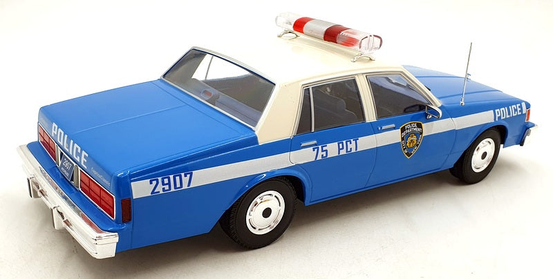 Model Car Group (MCG) 1/18 Scale MCG18039 - Chevrolet Caprice NYPD 1985