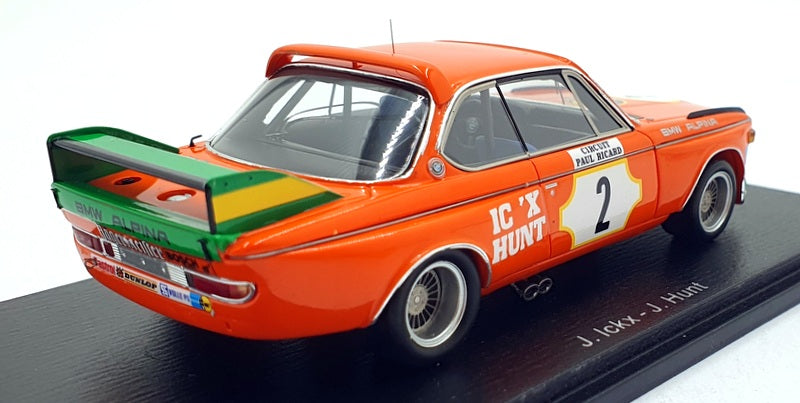 Spark Model 1/43 Scale S2820 - BMW 3 CLS #2 6h Paul Ricard 1973