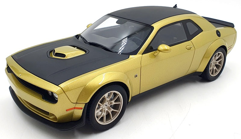 GT Spirit 1/18 Scale Resin GT411 - Dodge Challenger Widebody 50th - Gold