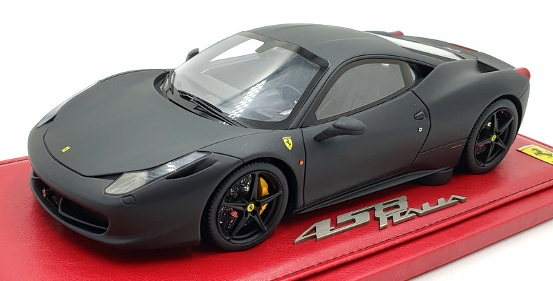 BBR 1/18 Scale Resin CAL01 - Ferrari 458 Italia - Matt Black