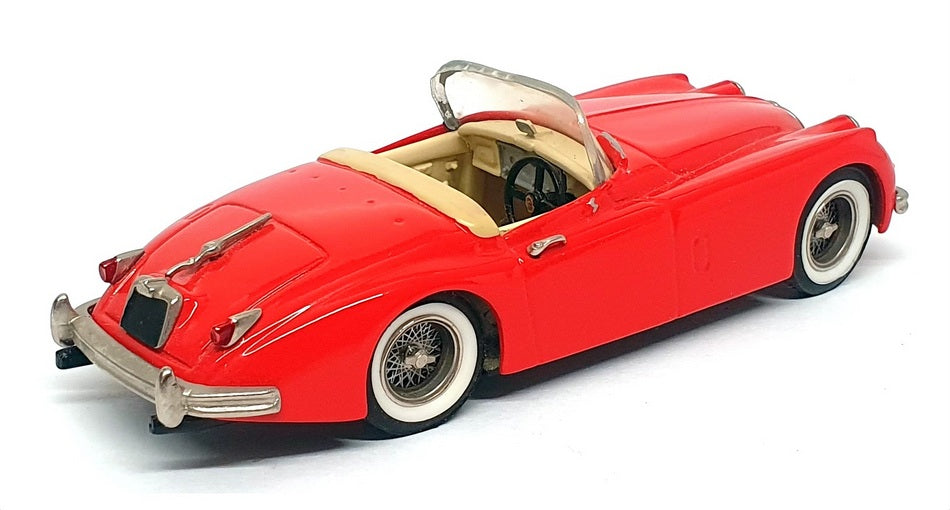 Milestone Miniatures 1/43 Scale JW2 - Jaguar XK150S Roadster - Red