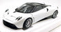 Autoart 1/12 Scale Diecast 12231 - Pagani Huayra - White/Chrome Wheels