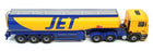 Corgi 1/50 Scale CC12708 - ERF ECS Petrol Tanker Truck "Jet" - Yellow/Blue