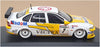 Onyx 1/43 Scale XT004 - Vauxhall Vectra BTCC 1996 #7 Thompson - Yellow/White