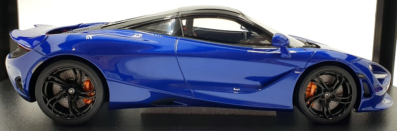 GT Spirit 1/18 Scale Resin GT458 - McLaren 750S Coupe Blue 2023