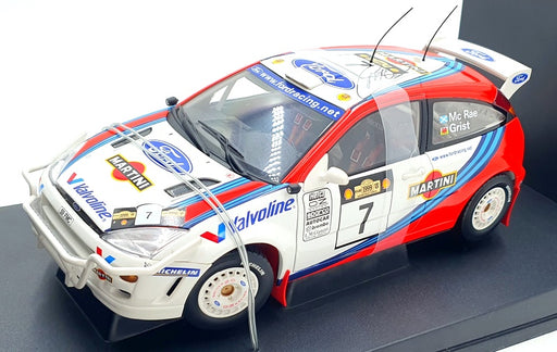 Autoart 1/18 Scale Diecast 89914 - Ford Focus WRC 1999 C.McRae Kenya Safari