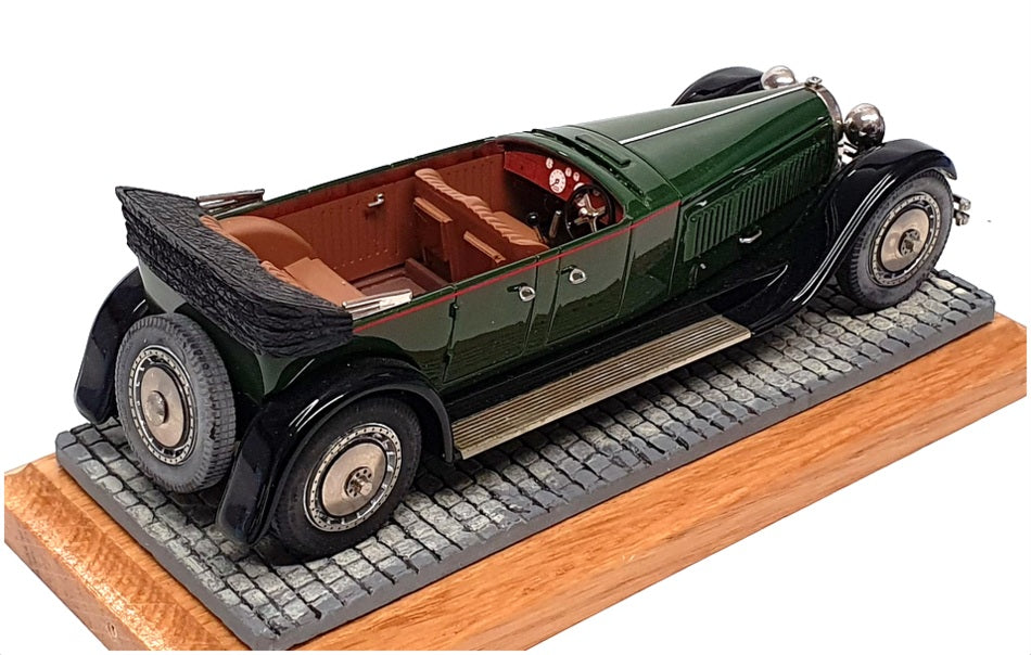 Heco Miniatures 1/43 Scale 377M -  1926 Bugatti Royale Torpedo - Green