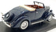 Welly 1/18 Scale Diecast 9867W - 1936 Ford Deluxe Cabriolet - Blue