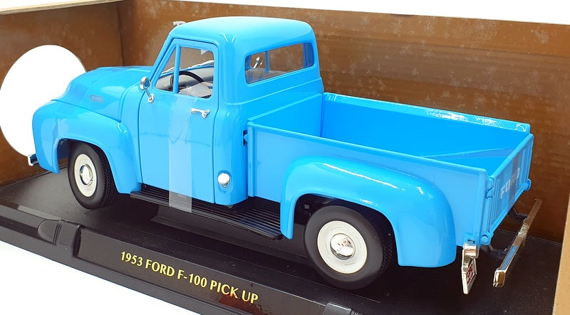 Lucky Diecast 118 Scale 92148 1953 Ford F 100 Pick Up Light Blue — Rmtoys Ltd 9885