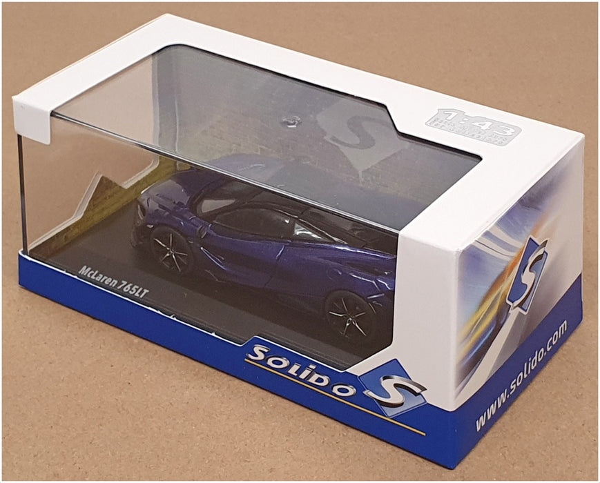 Solido 1/43 Scale Diecast S4311906 - McLaren 765LT - Met Blue