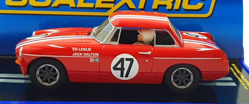 Scalextric 1/32 Scale Slot Car C3488 - MGB #47 1964 Sebring - Dalton