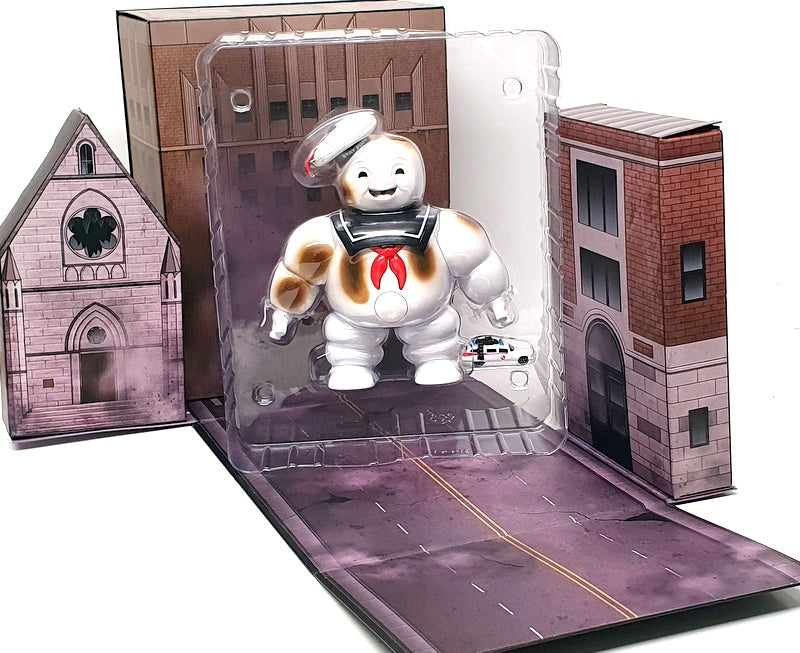 Jada 31441 - Ghostbusters Nano Scene + 1.65" Ecto-1 & 6" Stay Puft M/Mallow Man