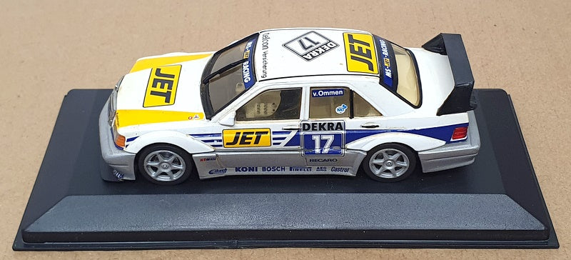 Minichamps 1/43 Scale 3121 - Mercedes 190 Evo 2 #17 MS-JET V. Ommen