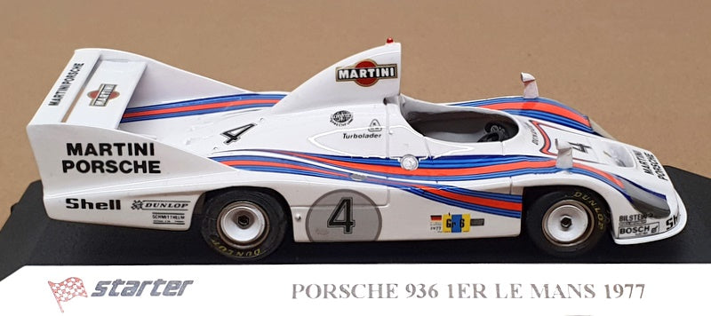 Starter 1/43 Scale LM077 - Porsche 936 #4 Winner Le Mans 1977 - White