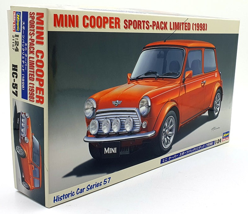 Hasegawa Kits 1/24 Scale 21157 - Mini Cooper Sports-Pack Limited 1998