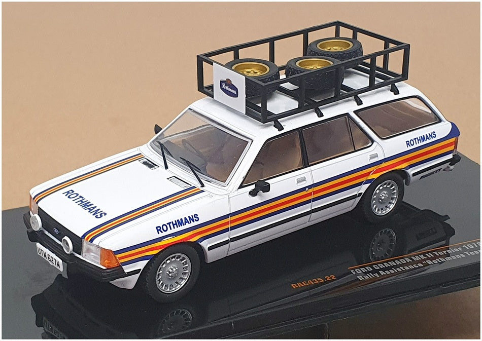 Ixo Models 1/43 Scale RAC435.22 - 1978 Ford Granada Mk2 Turnier Rally Assistance