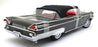 Sun Star 1/18 Scale 5166 - 1959 Mercury Park Lane Cl Convertible - Met. Black