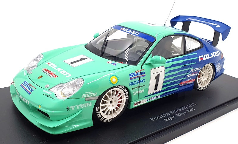 Autoart 1/18 Scale Diecast 80586 - Porsche 911 996 GT3 Super Taikyu 2005 #1