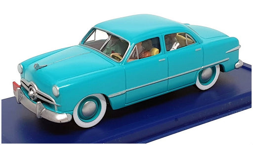 Atlas Editions 1/43 Scale 2 118 049 - Tintin 1949 Ford Custom - Turquoise