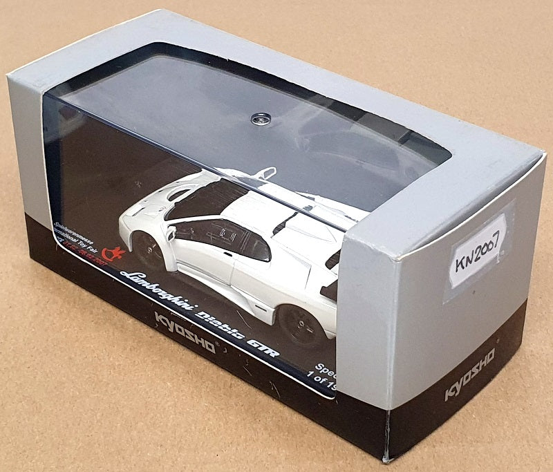 Kyosho 1/43 Scale KN2007 Lamborghini Diablo GTR Nurnberg Toy Fair 2007 Met White