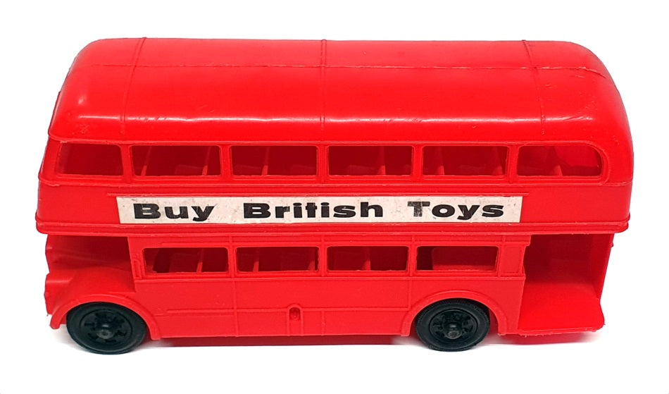 Unknown Brand 21cm Long Plastic Model LB12 - Routemaster London Bus - Red